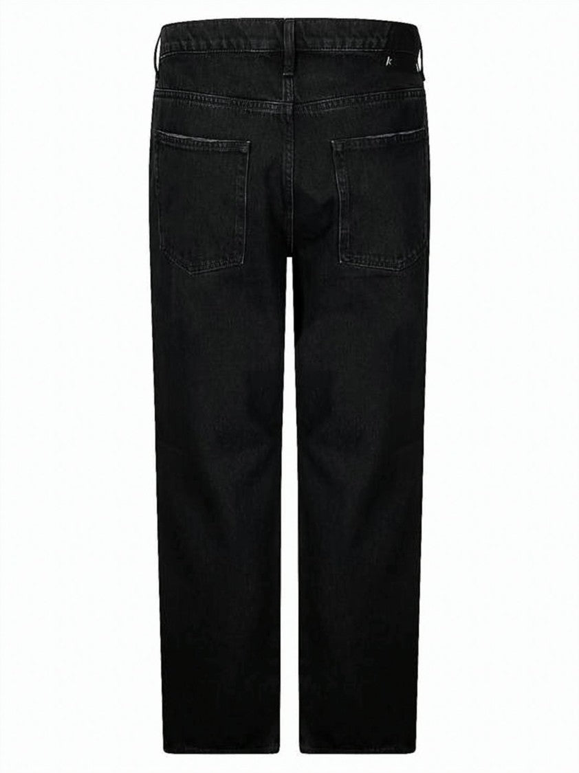 Golden Goose Straight-Leg Black Denim Pants
