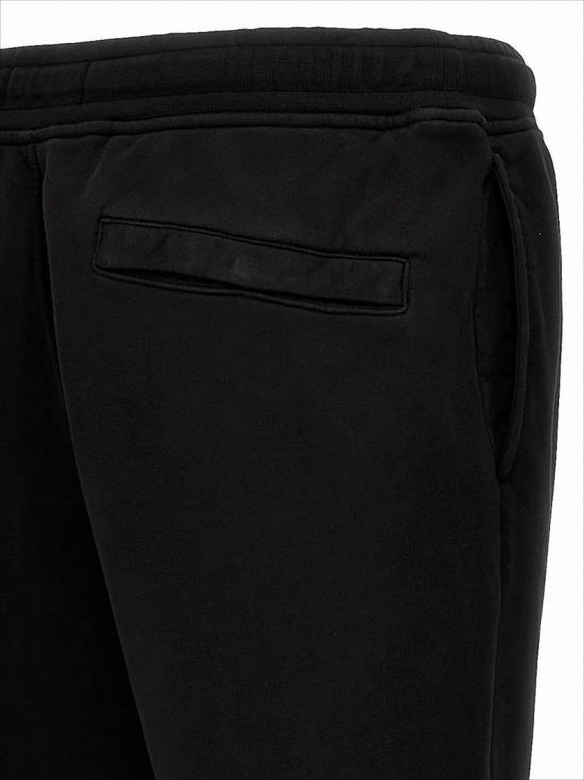 Stone Island Straight Fit Black Pants