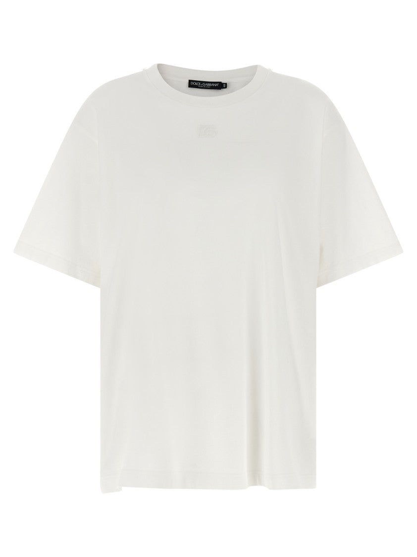 Dolce & Gabbana T-Shirt With Scarf
