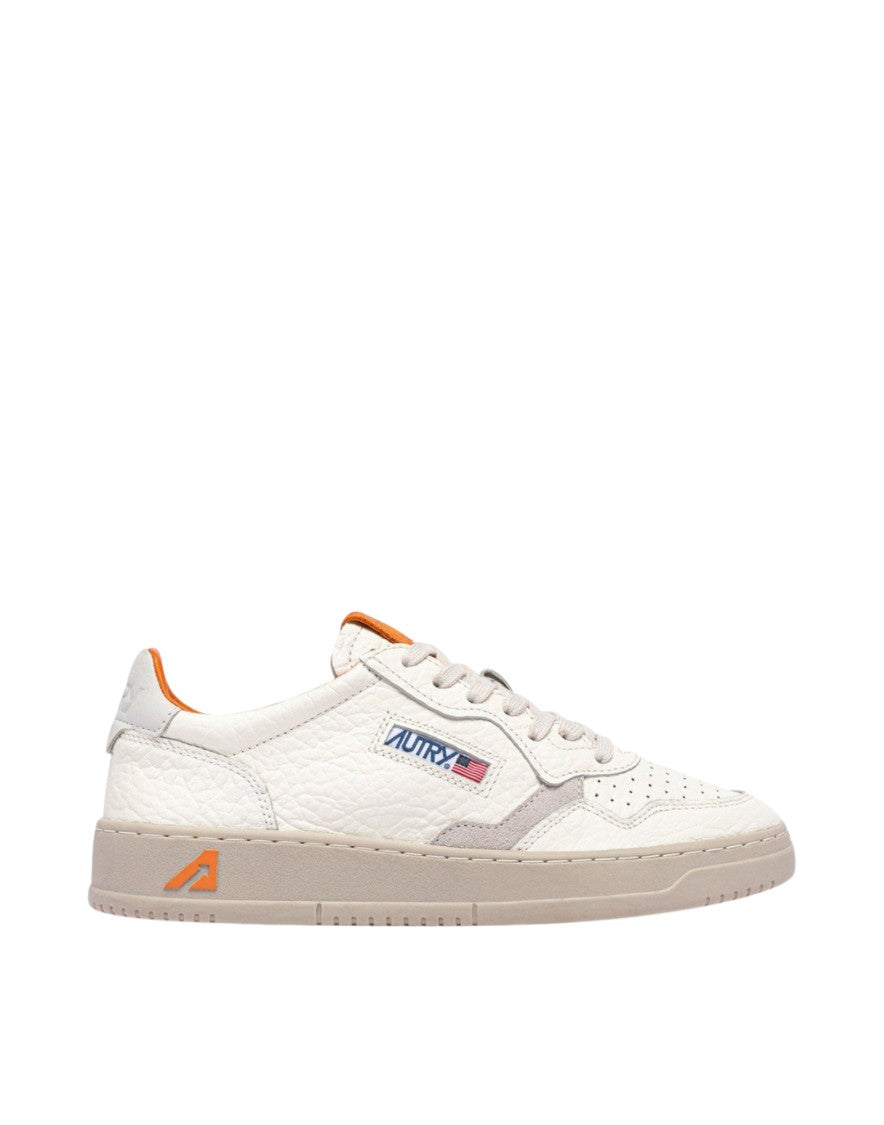 Autry Medalist Low Men’S Marshmallow/Fanta Sneakers