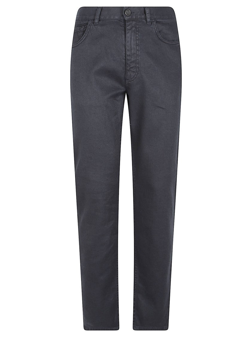 Zegna Straight-Leg Jeans With Classic Five-Pocket Design