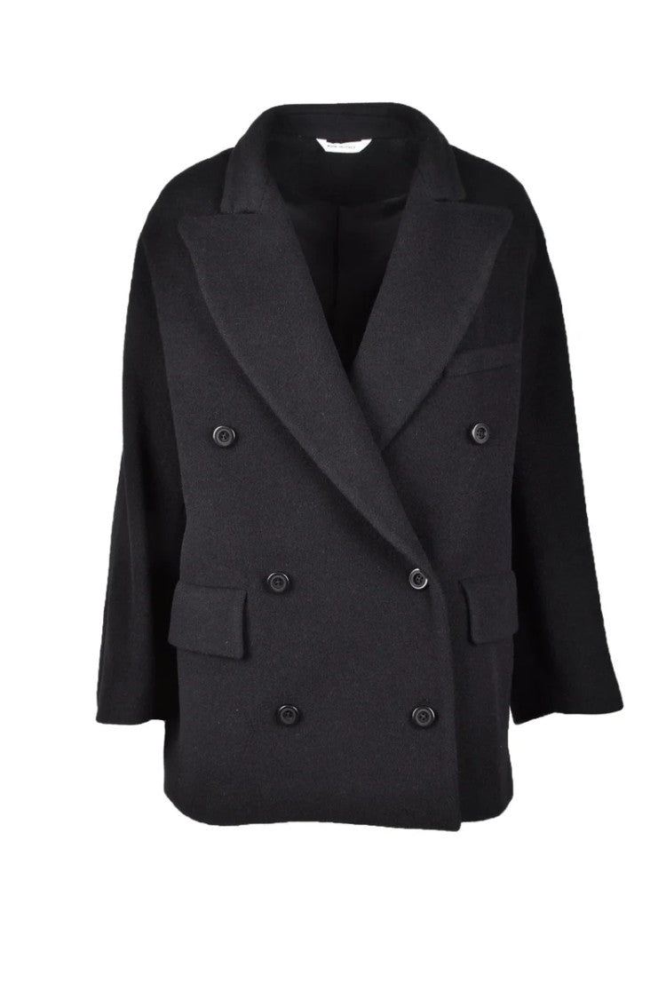 Bottega Martinese Women's Overcoat - Black