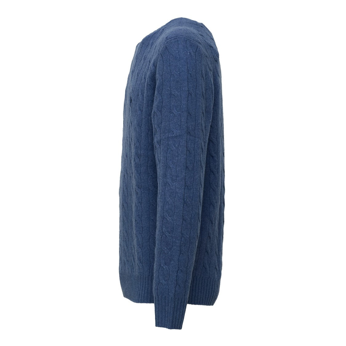 Polo Ralph Lauren Cable-Knit Crewneck Wool-Cashmere Sweater