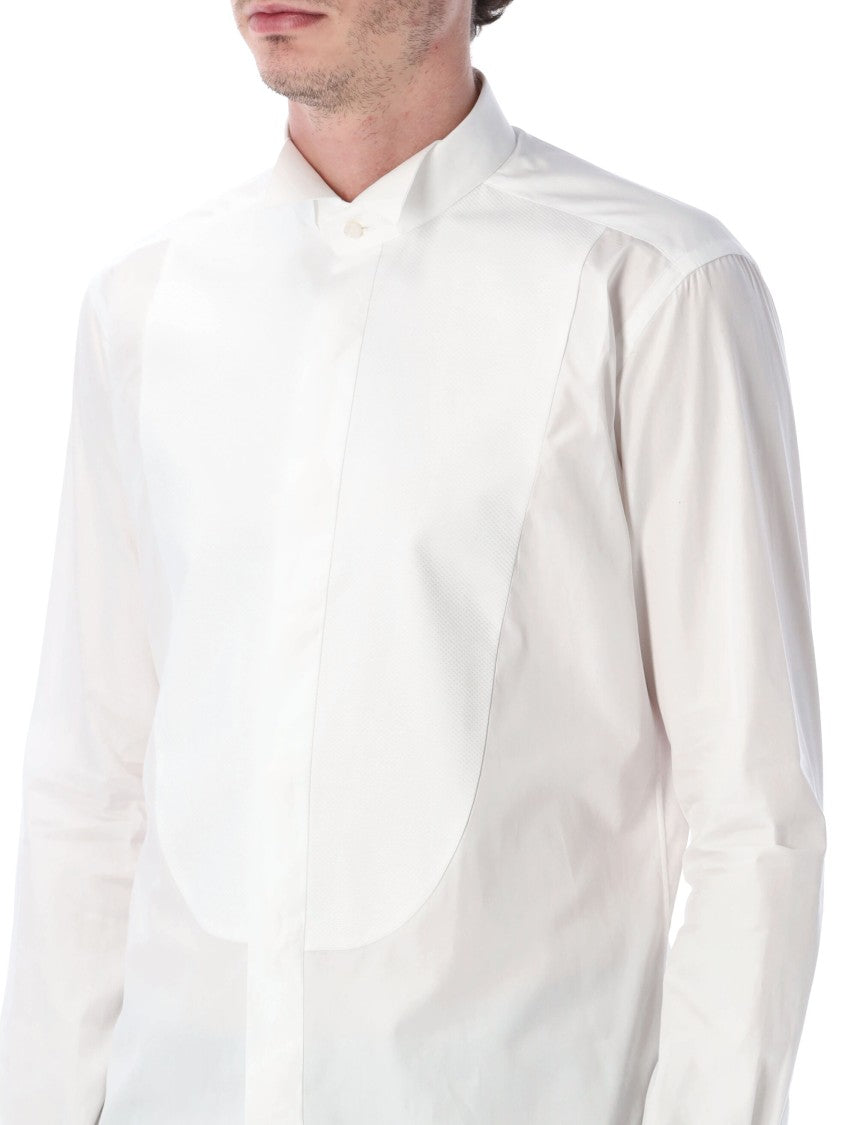 Xacus White Plastron Formal Shirt