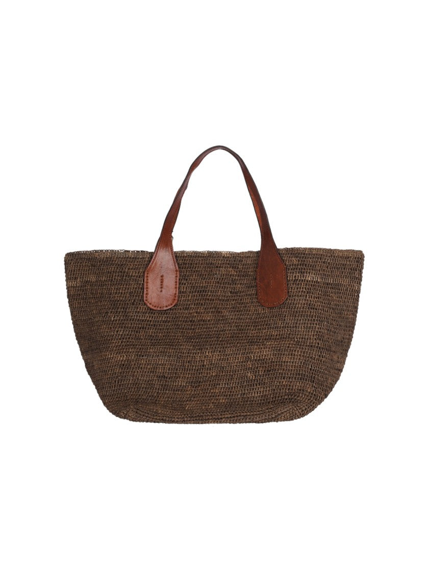 Ibeliv Medium Brown Handbag With Structured Silhouette