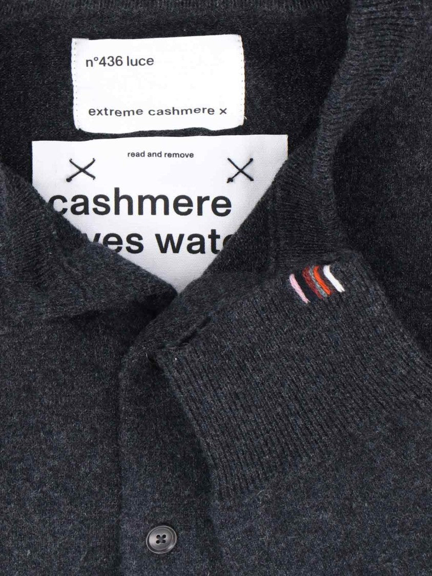 Extreme Cashmere N°436 Luce Cardigan – Dark Grey