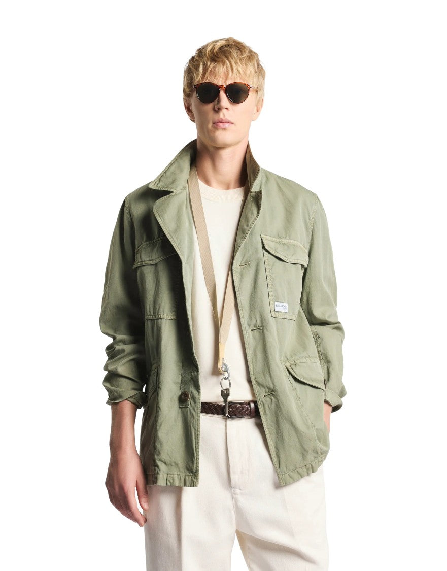 Fay Timeless Field Jacket With Flap Pockets