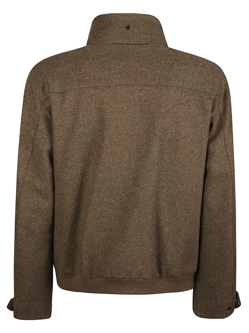 Montecore Boxy High Collar Virgin Wool Down Jacket