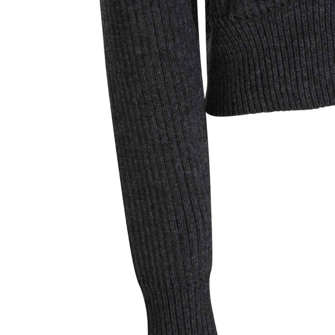 Givenchy Dark Grey Wool Knitwear
