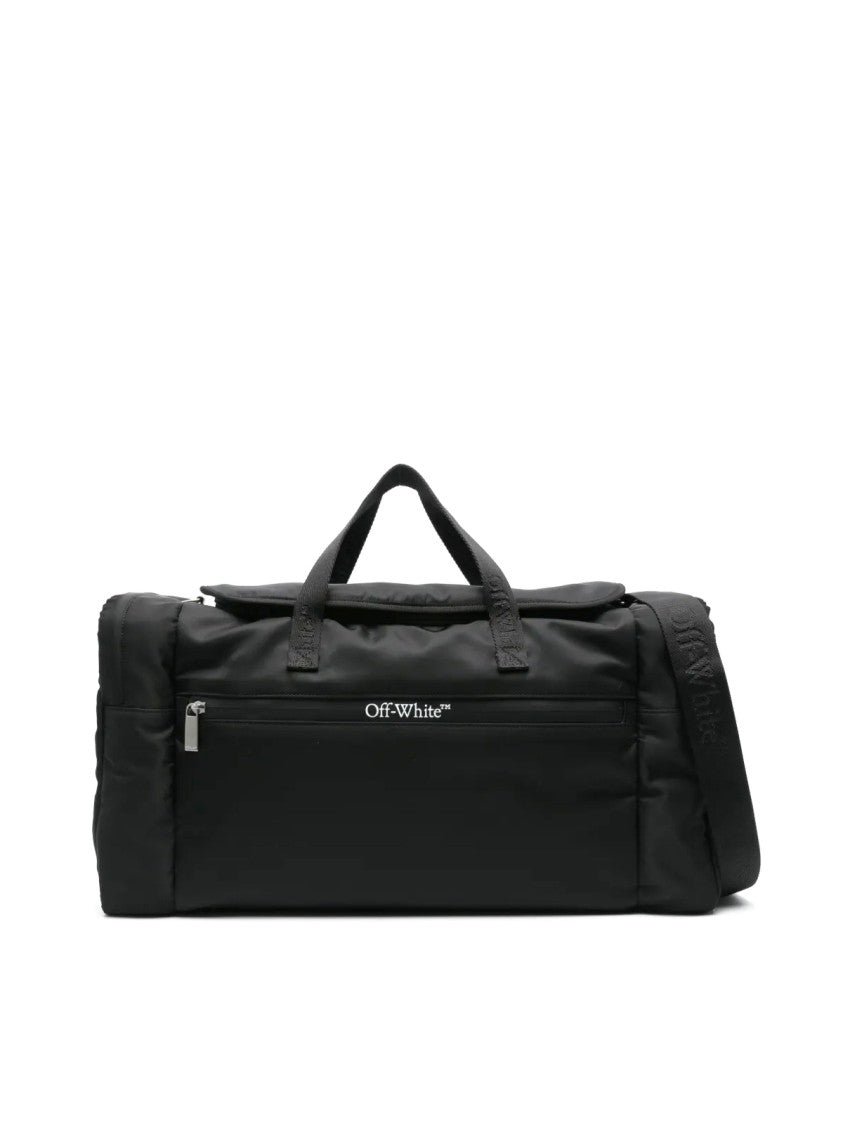 Off-White Outdoor Weekender Logo Duffle Bag