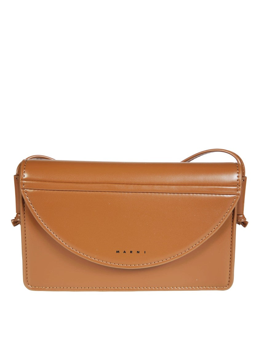 Marni Structured Brown Mini Bag