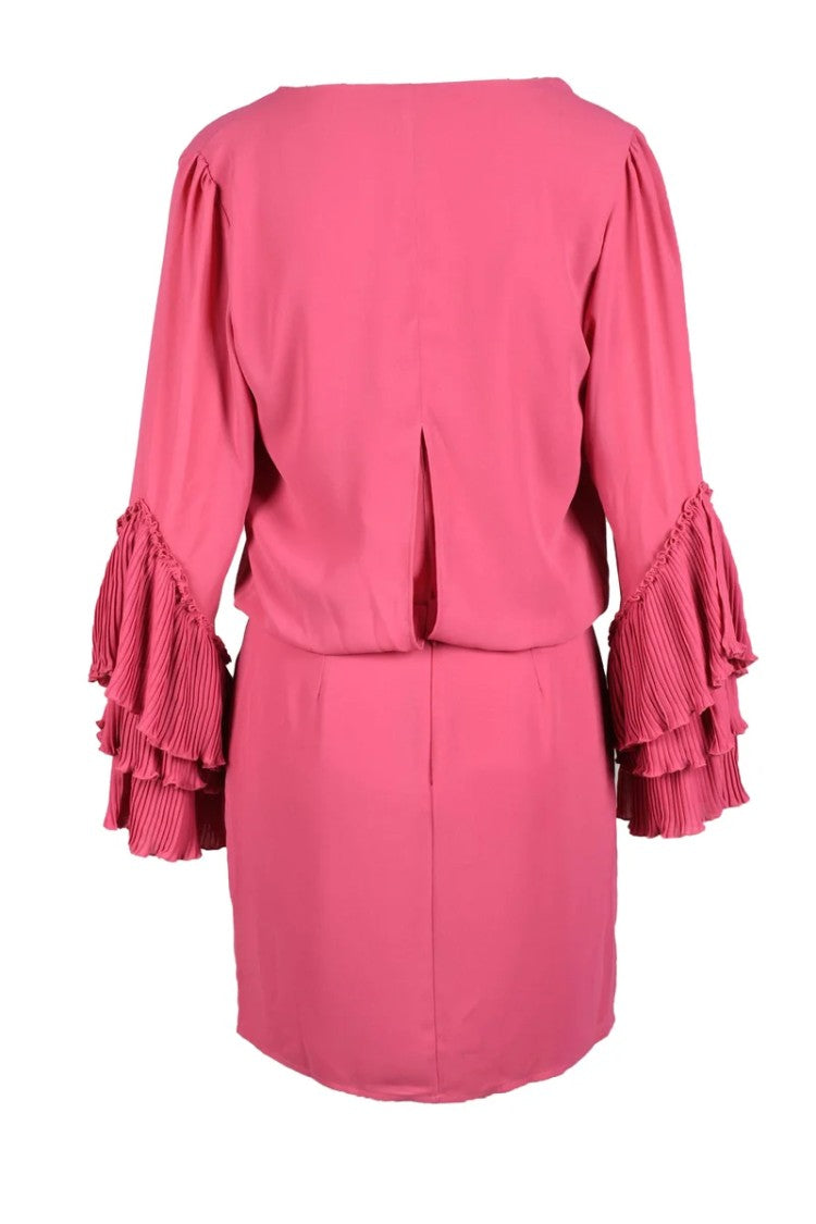 Gil Santucci Pink Polyester Dress