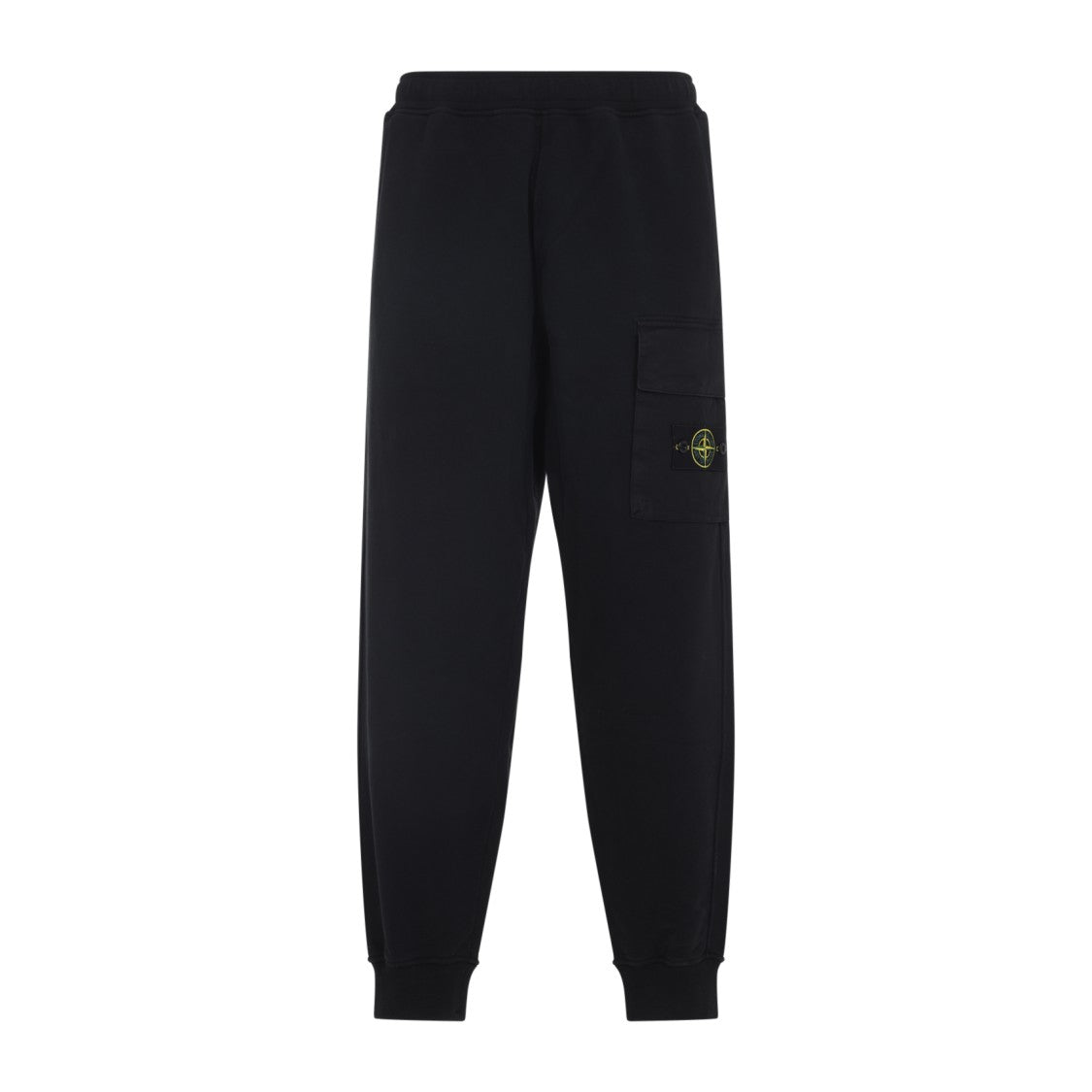 Stone Island Black Cotton Track Pant