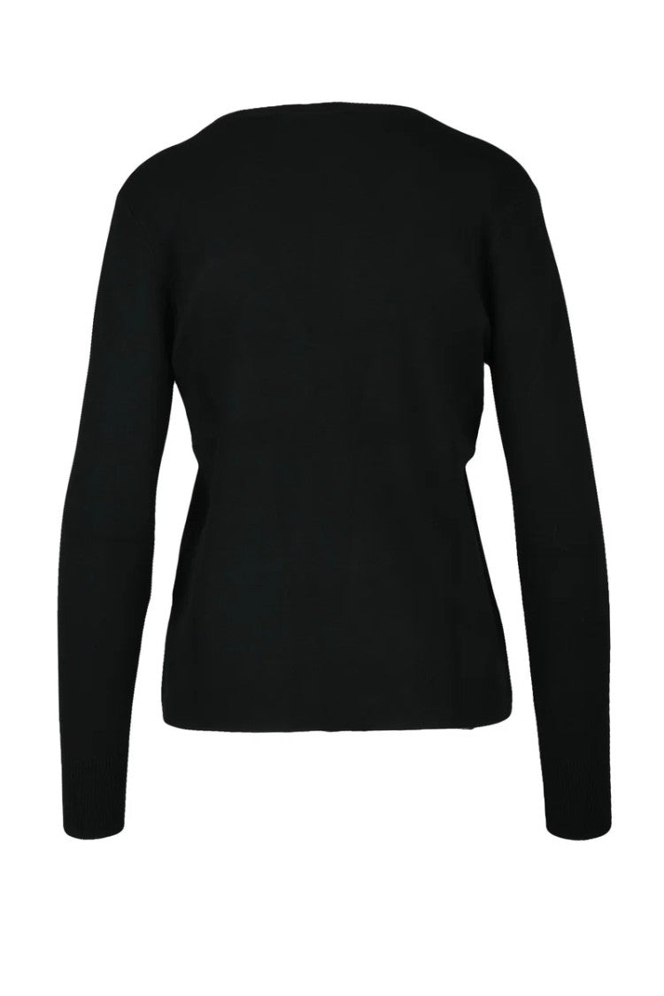 Max Mara Poker Sweater - Black