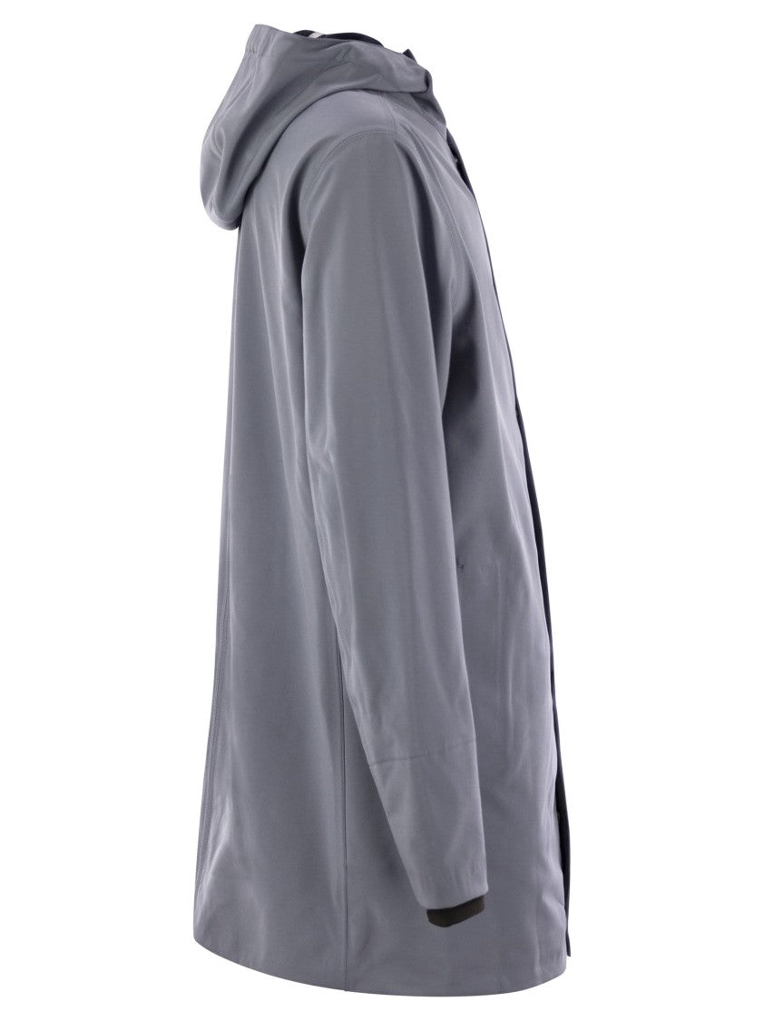 K-Way Marlyn Bonded - Waterproof Jacket With Hood