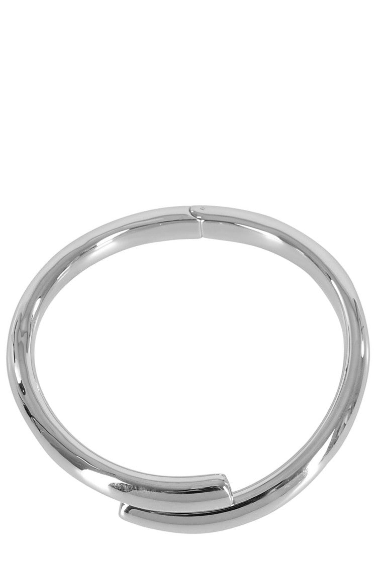 Federica Tosi Argento Choker Tube Silver Plated Brass Necklace
