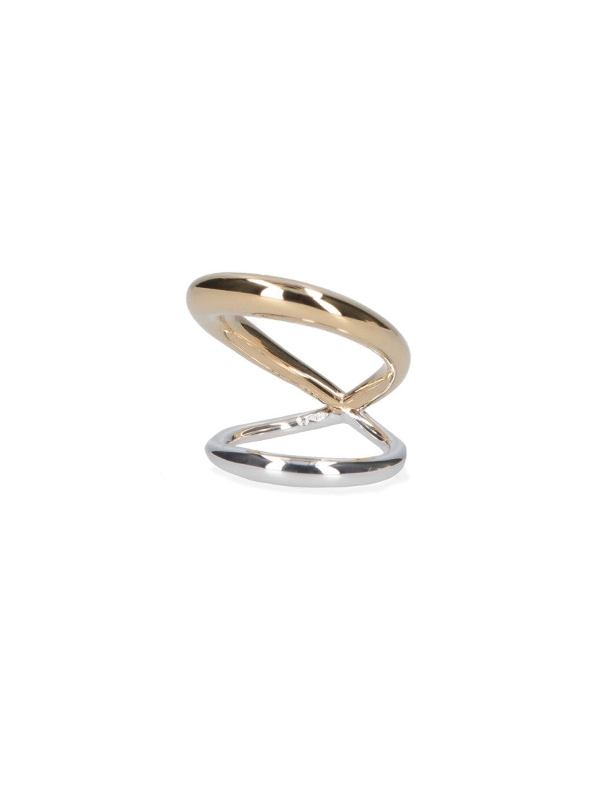 Charlotte Chesnais 'Surma' Ring – Gold/Silver