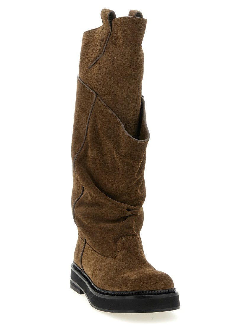 The Attico 'Robin Passeggiata' Combat Boots