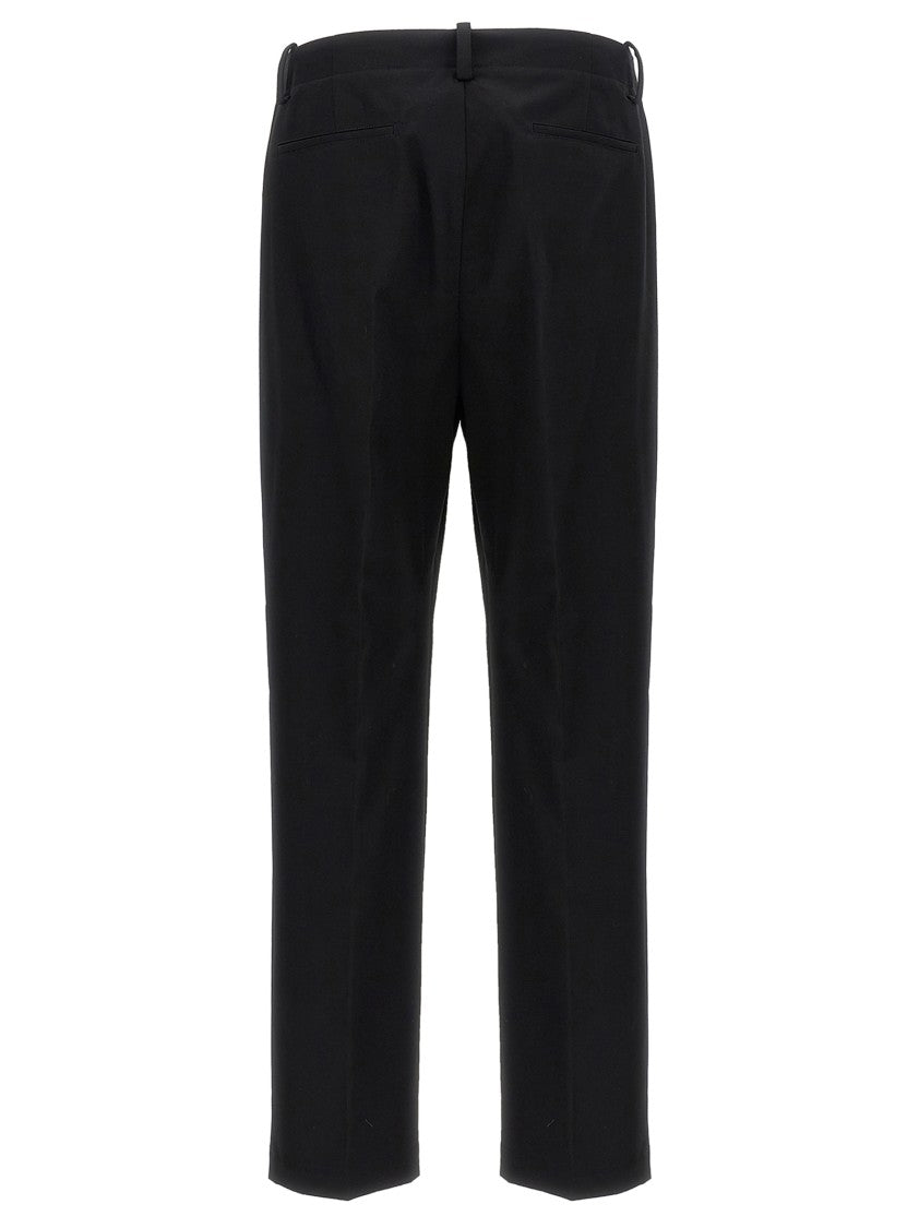 Moncler Genius Tailored Black Gabardine Trousers