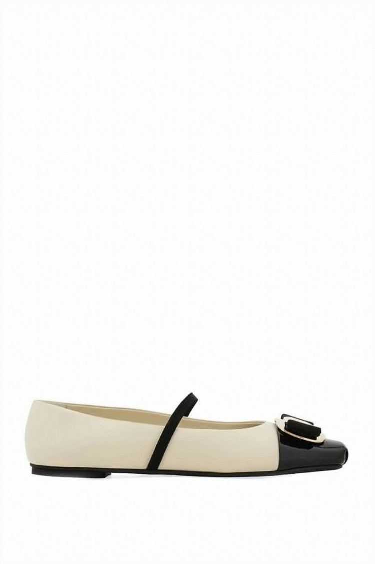 Salvatore Ferragamo Refined Nappa Leather Flats