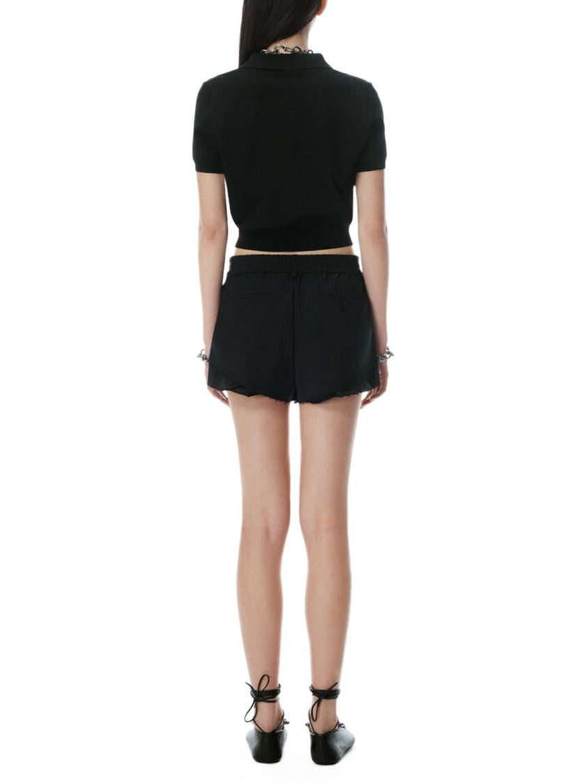 Alexander Wang Short Sleeve Polo Tee