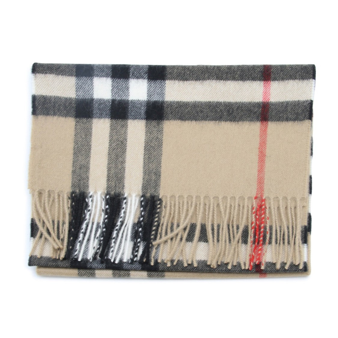 Burberry Beige Cashmere Scarf