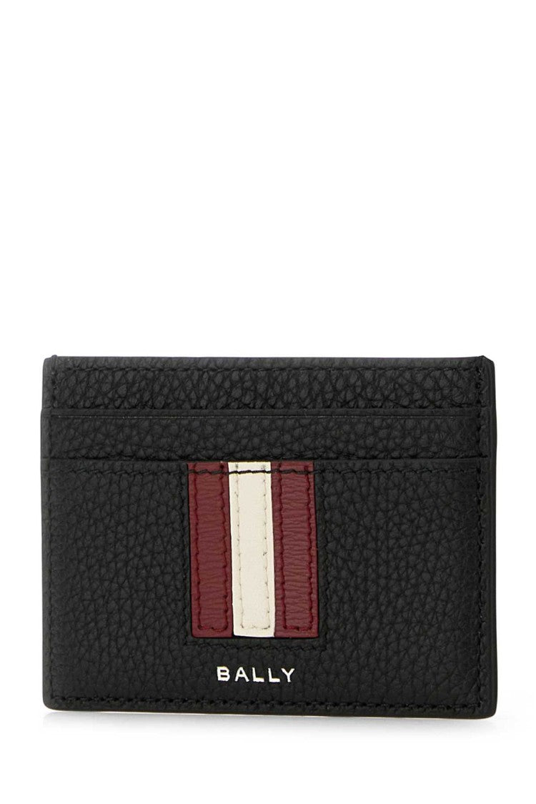 Bally Black Leather Card Holder