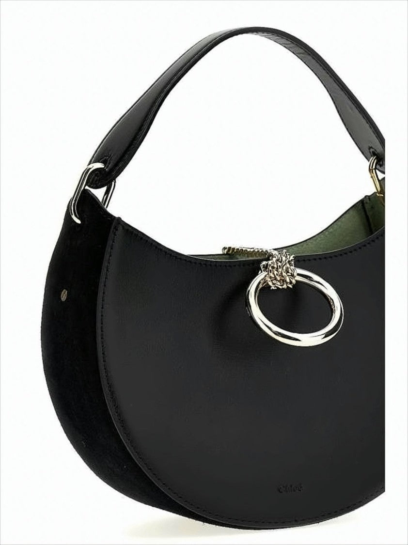 Chloé Crescent-Shaped Calf Leather Tote