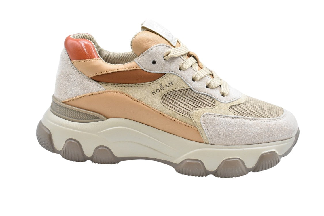 Hogan Laced Sneakers With Design