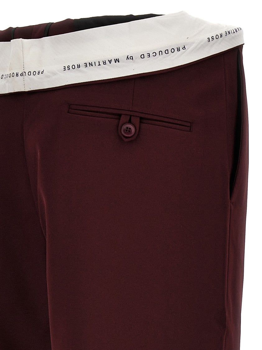 Martine Rose Rolled Waistband Tailored' Pants