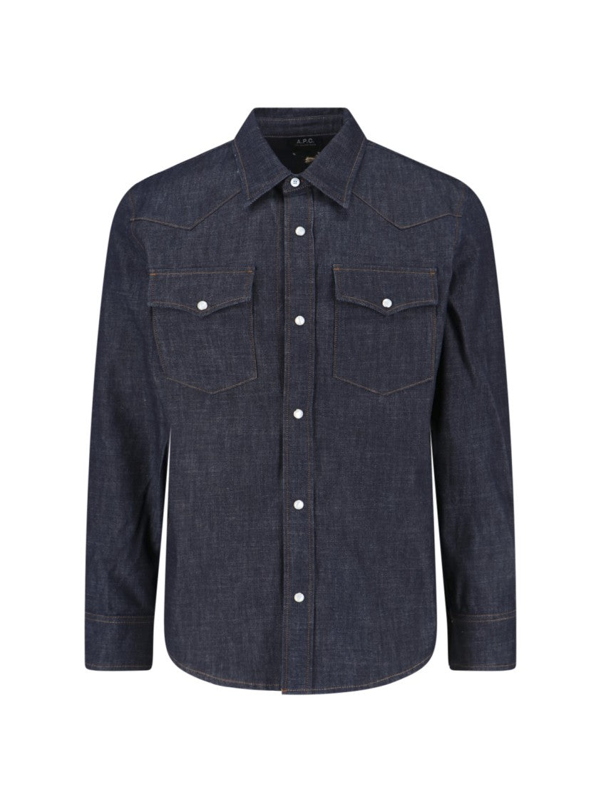 A.P.C. Denim Shirt – Blue