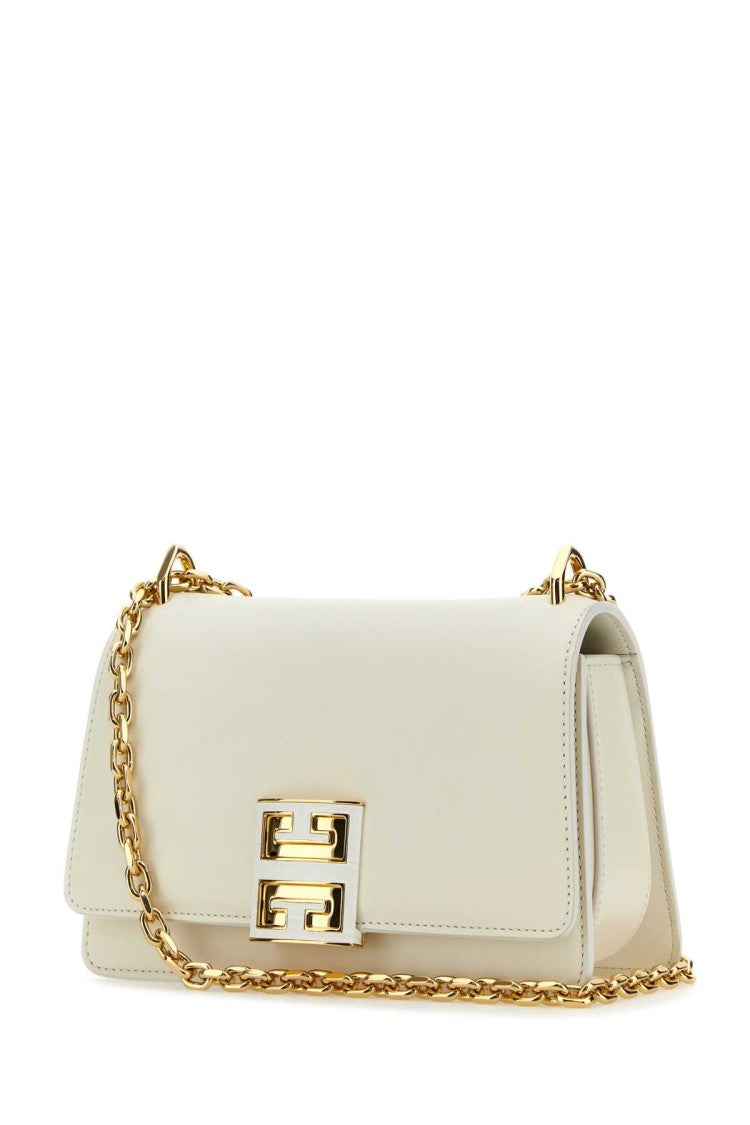 Givenchy Ivory Leather Small 4G Shoulder Bag