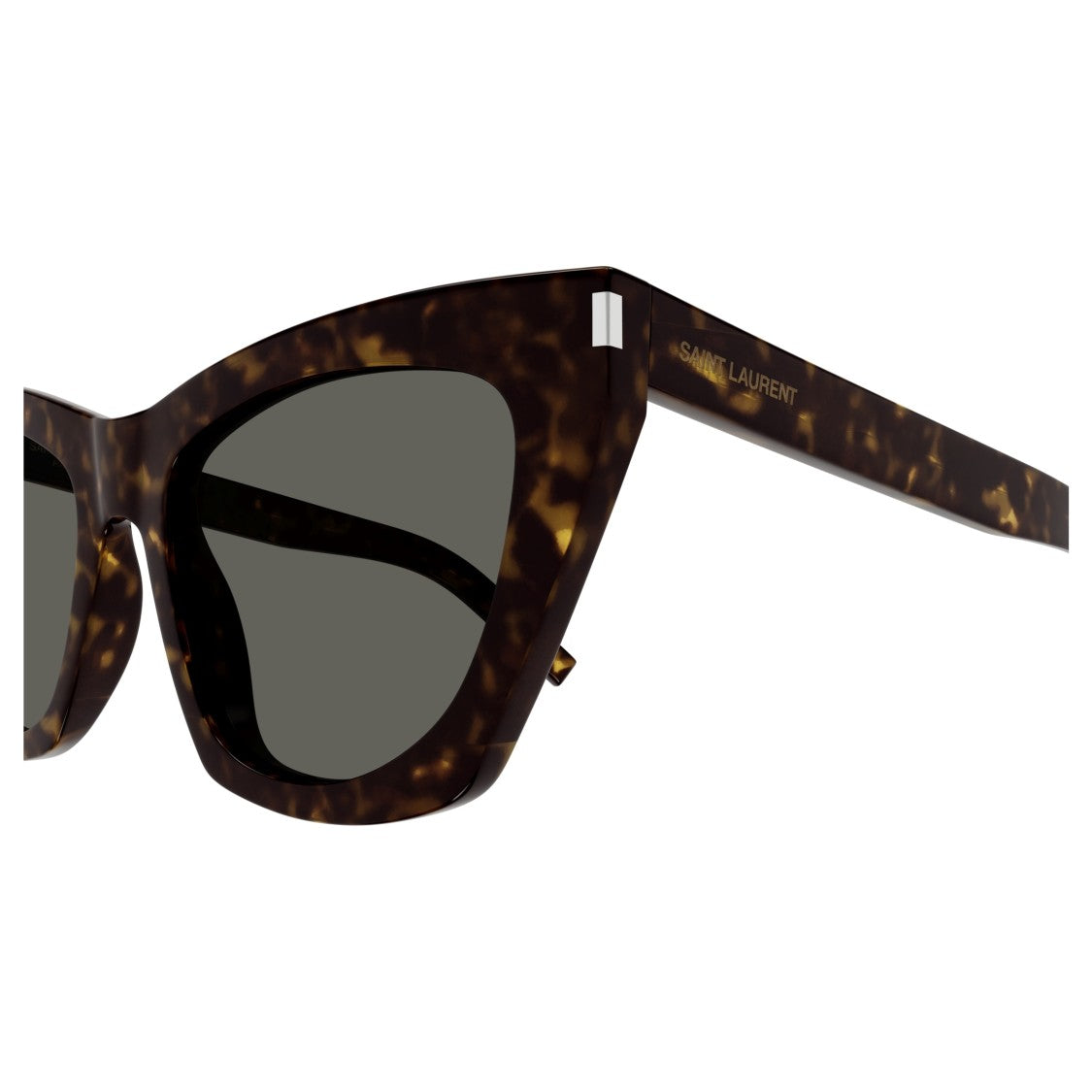 Saint Laurent Sl 214 Kate Oversized Cat-Eye Sunglasses
