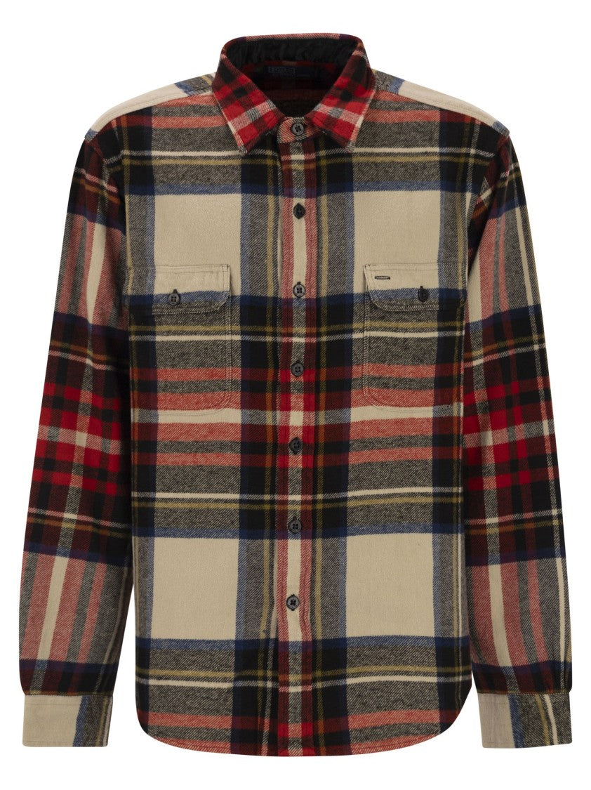 Polo Ralph Lauren Classic Fit Flannel Tartan Shirt