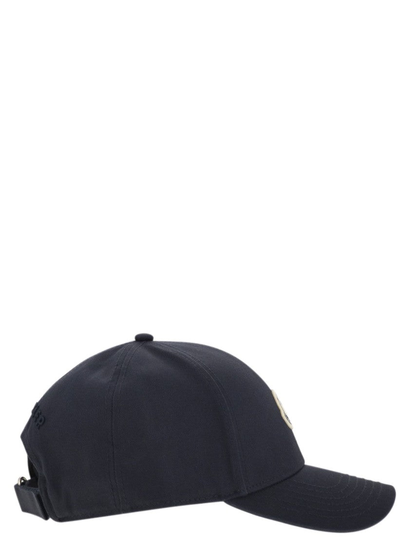 Moncler Cotton Gabardine Baseball Cap