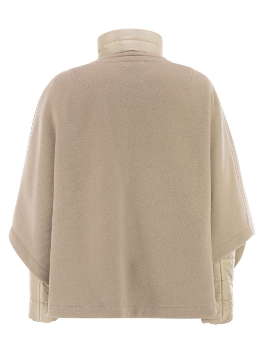 Fay 3-In-1 Double-Sided Wool And Cashmere Cape