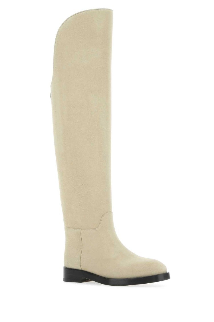 Durazzi Sand Suede Equestrian Boots