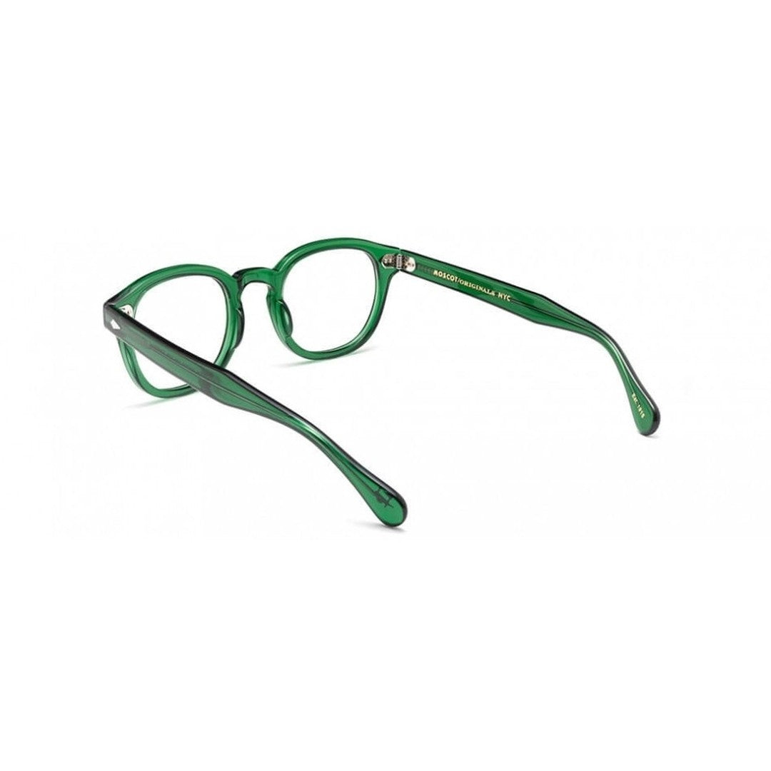Moscot Or-Lem-O Lemtosh Translucent Green Acetate Eyeglasses With Gradient Accents