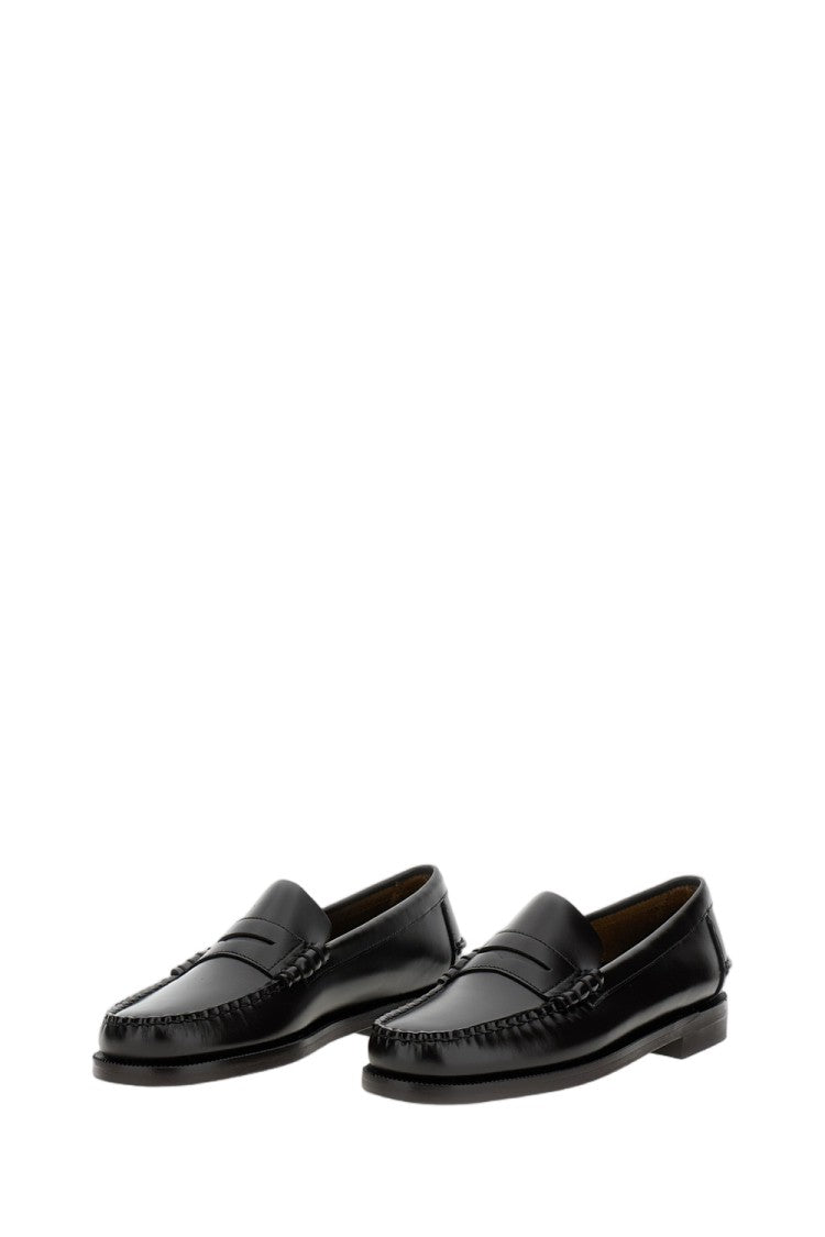 Sebago Dk Coffee Classic Dan Full-Grain Leather Penny Loafers