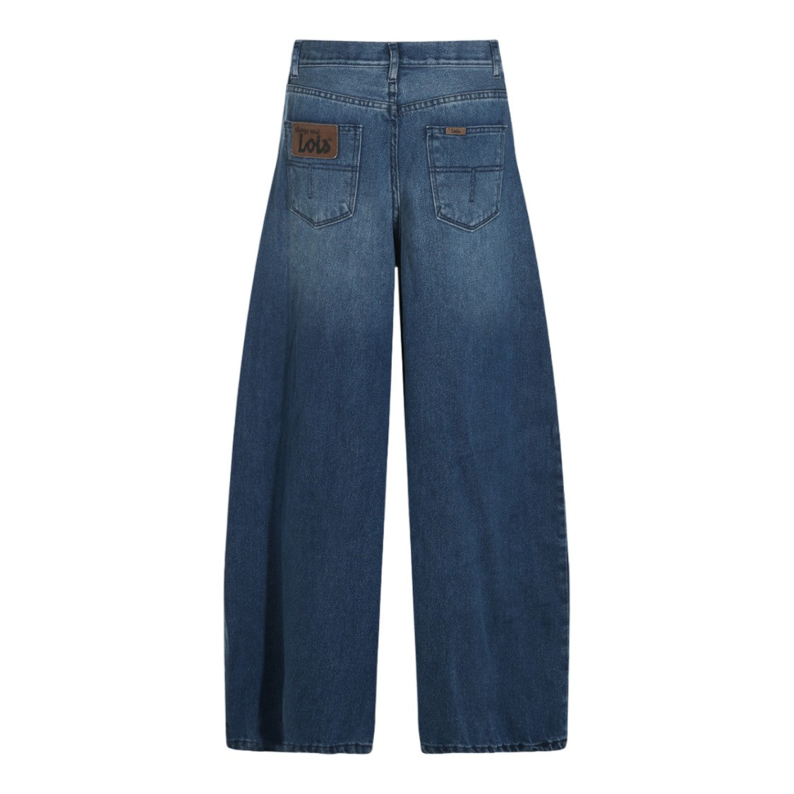 Lois Jeans Wide-Leg High-Waist Jeans