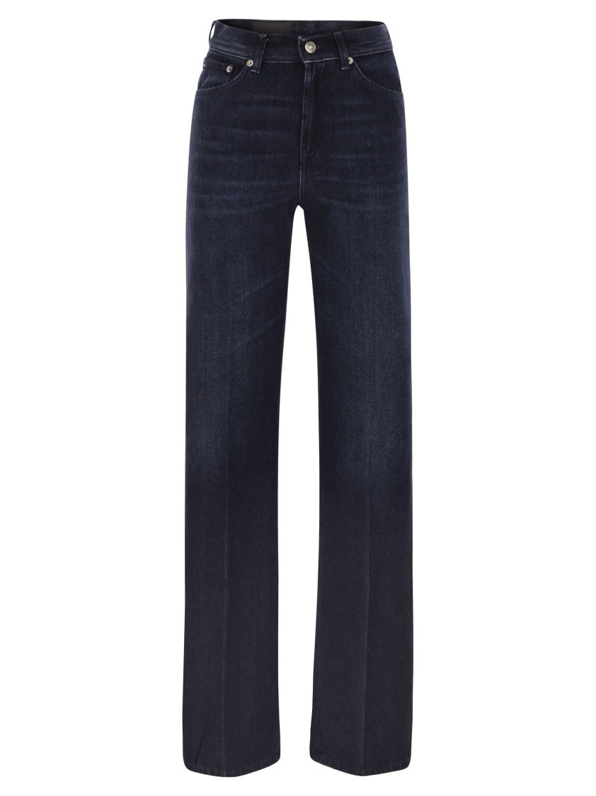 Dondup Amber - Five-Pocket Wide-Leg Jeans