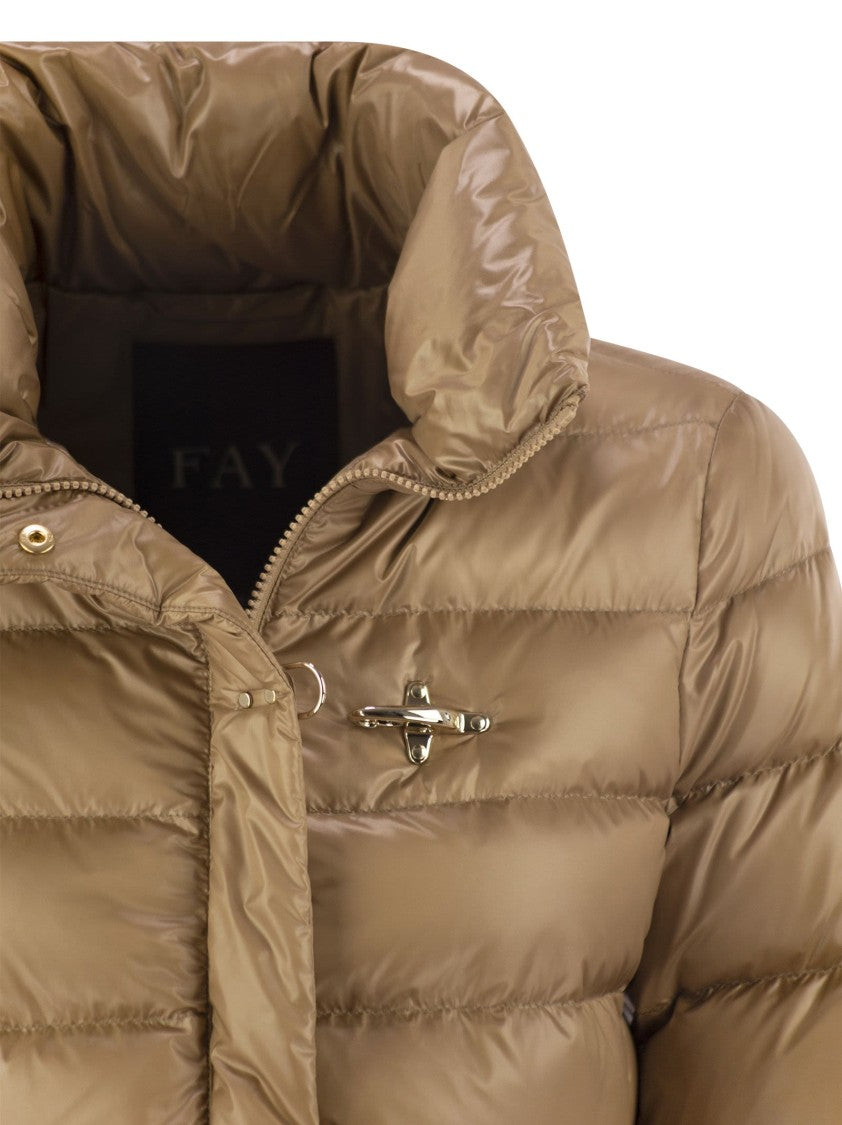 Fay Quilted Down Hood