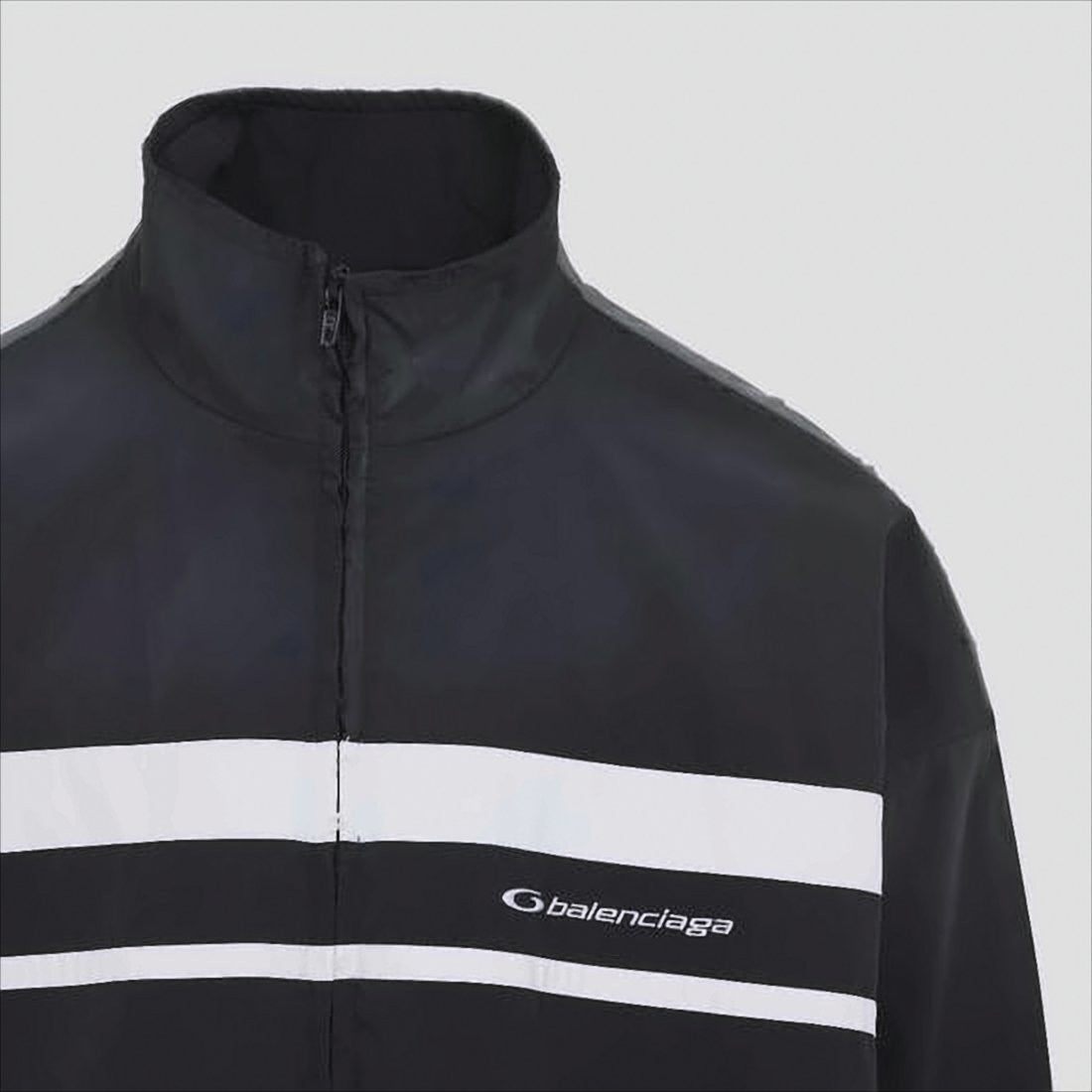 Balenciaga High Collar Front Zip Jacket