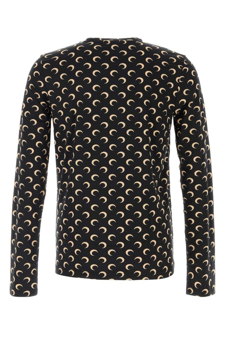 Marine Serre Printed Stretch Nylon Top