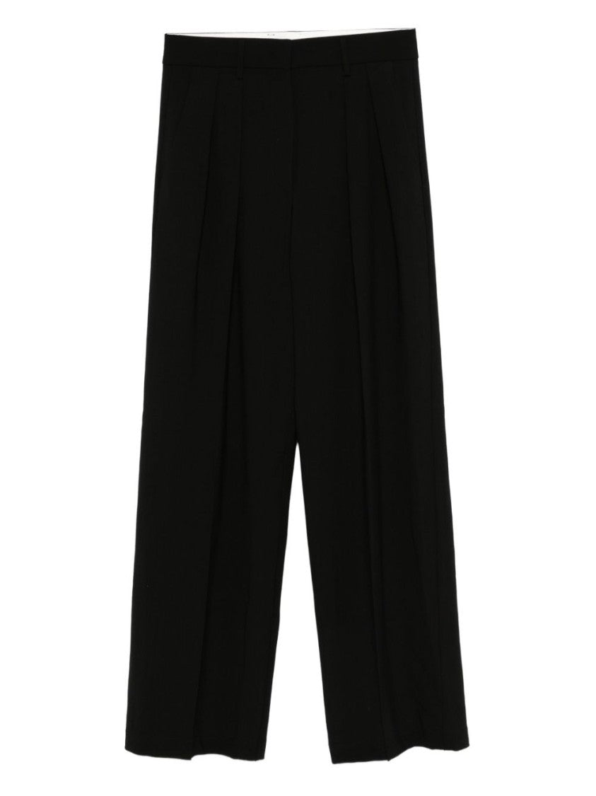 Forte Forte Wide-Leg Trousers With High Waist