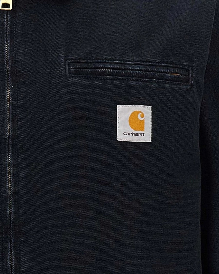 Carhartt Wip Og Detroit Jacket In Black/Black