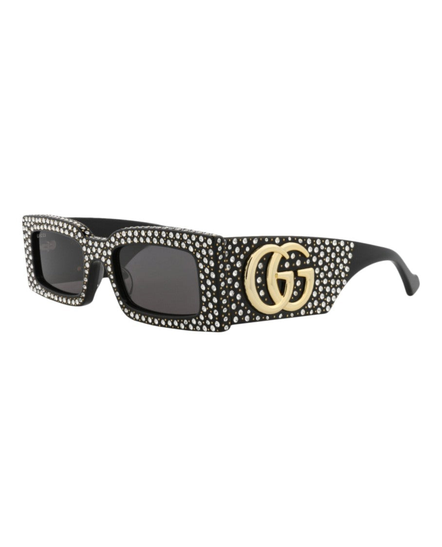 Gucci Square-Frame Recycled Acetate Sunglasses