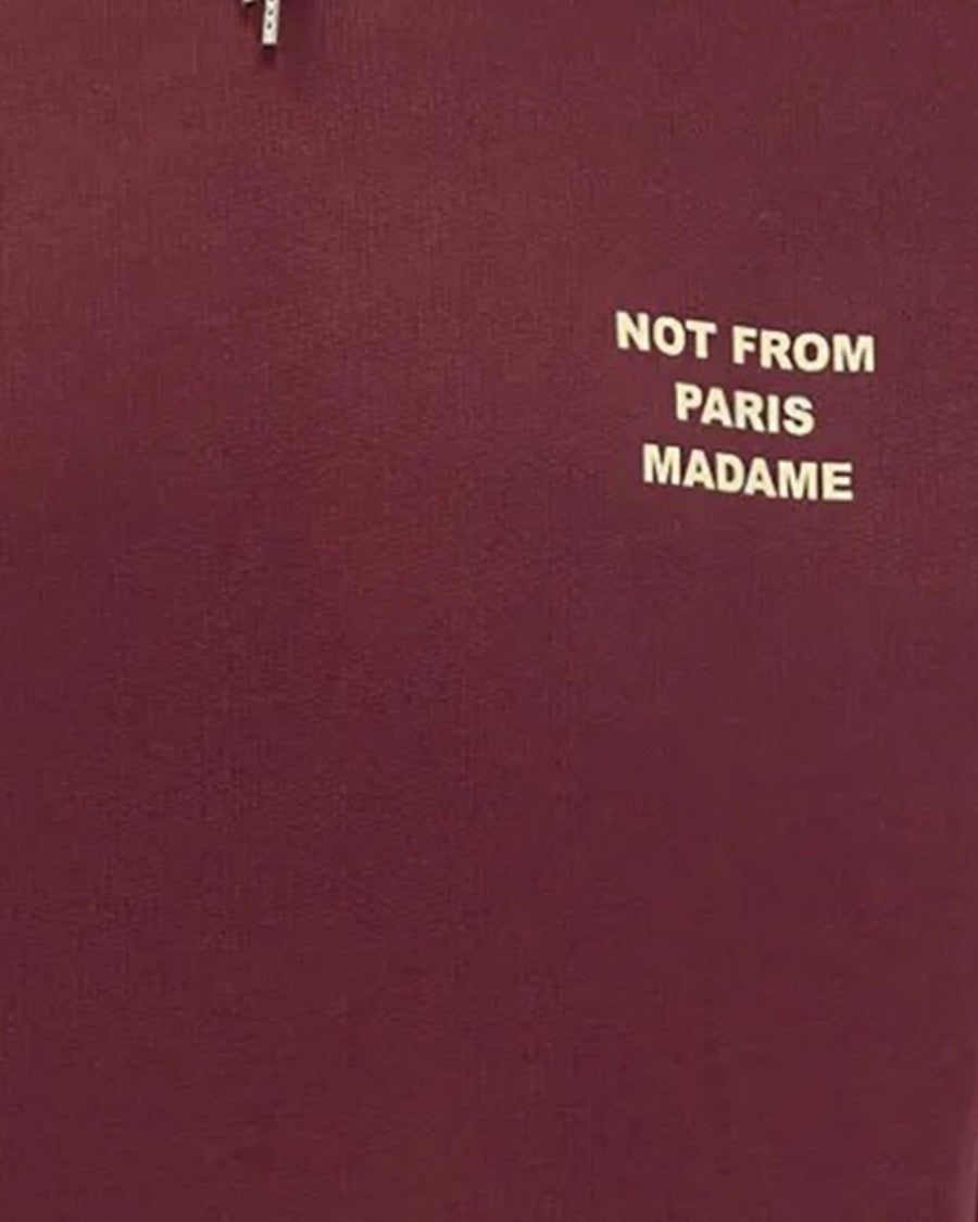 Drôle De Monsieur Wine Le Hoodie Slogan Sweatshirt