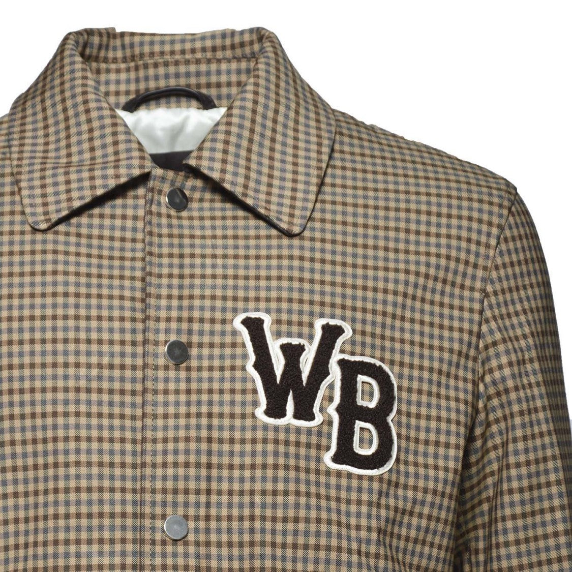 Wales Bonner Homecoming Varsity Beige Cotton Bomber