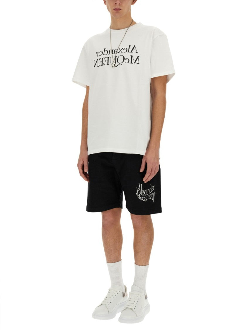 Alexander Mcqueen T-Shirt With Logo